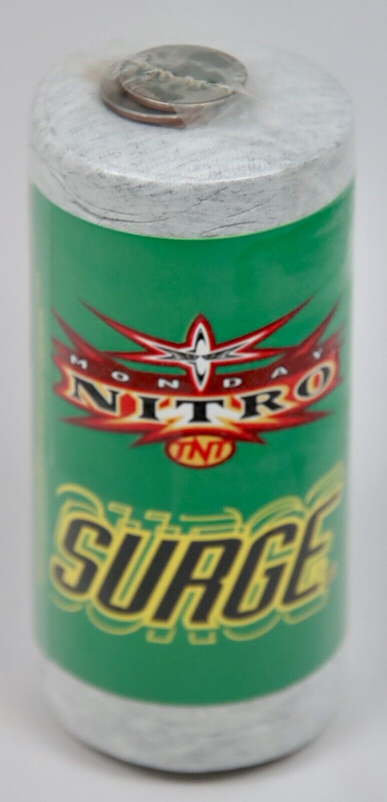 RARE - NOS 1999 Coca Cola SURGE Monday NITRO TNT T-Shirt 75¢ Incl. WCW PROMO