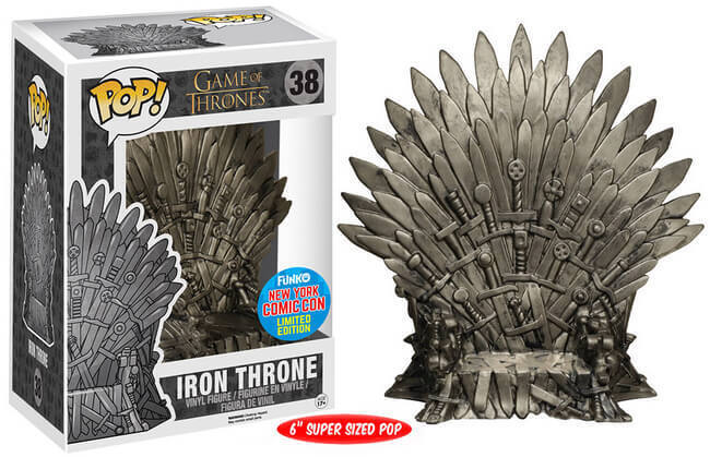 Funko POP Game of Thrones: Iron Throne (2015 NYCC)(Damaged Box) #38