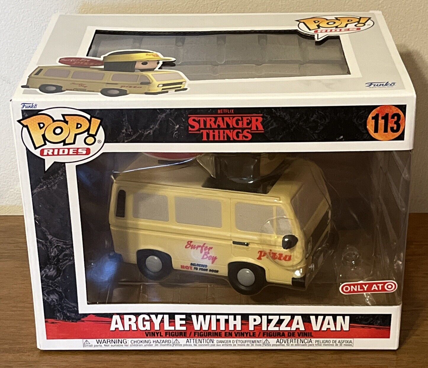 Funko Pop Rides: Stranger Things - Argyle With Pizza Van - Target...