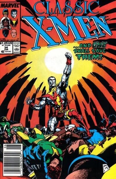 Classic X-Men #34 Marvel Comics 1989