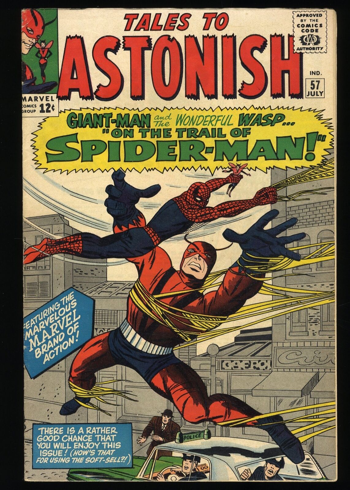 Tales To Astonish #57 VF- 7.5 Early Spider-Man Appearance Marvel 1964