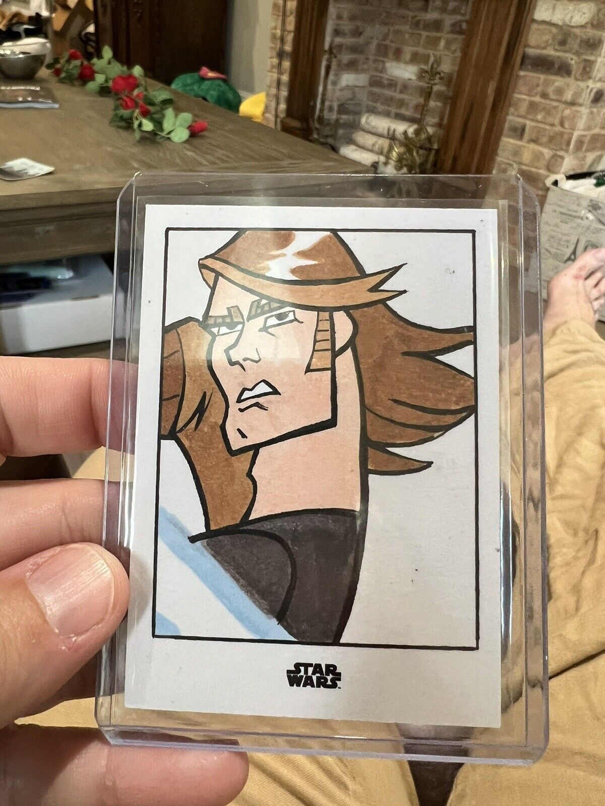 🔥Topps Star Wars Finest Sketch Card 1/1 Anakin Skywalker  Antini Ellison Art