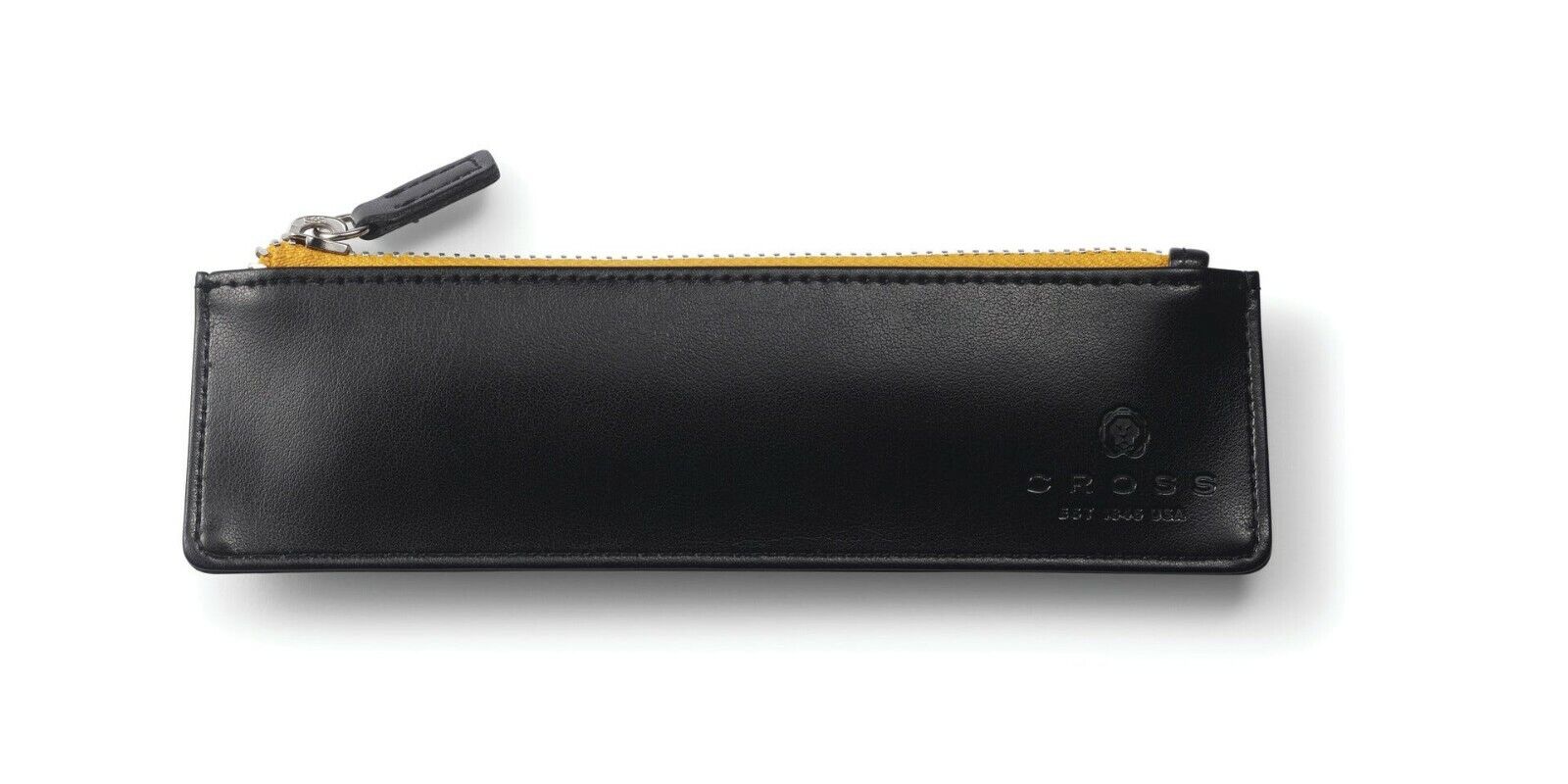 Cross Classic Black Leatherette Pen Pouch with Zipper