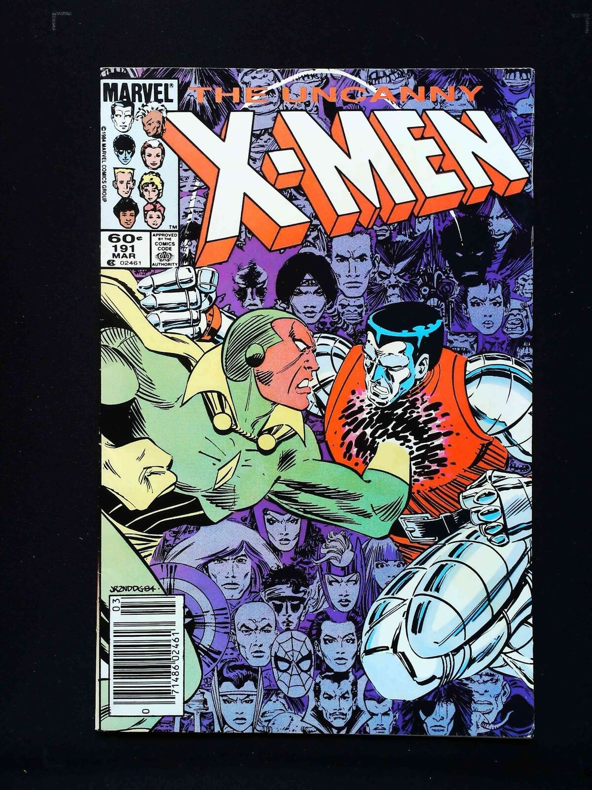 UNCANNY X-MEN #191  MARVEL COMICS 1985 VF,VF- NEWSSTAND