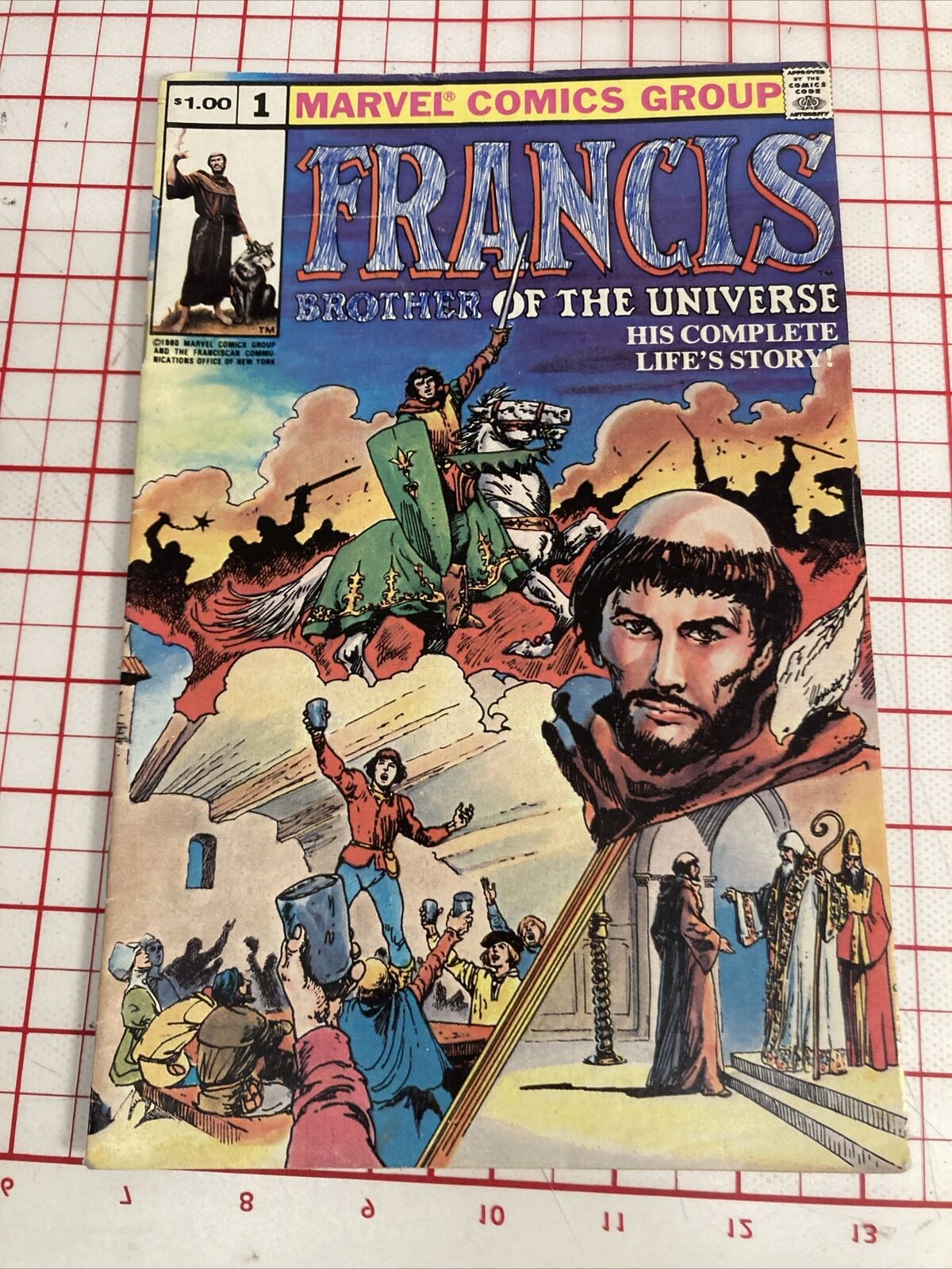 Francis Brother Of The Universe #1 (Marvel 1980) Complete Life Story FN