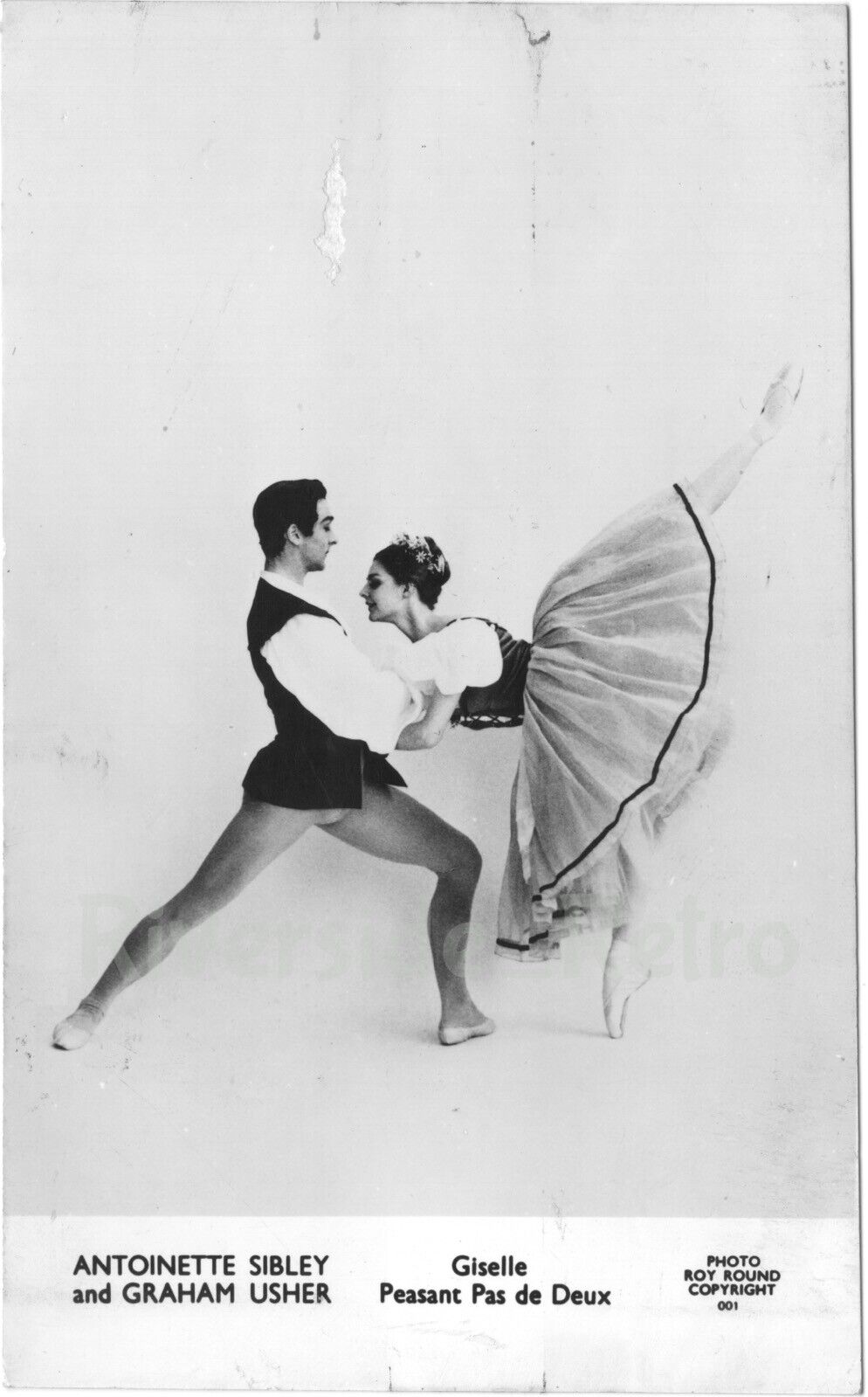 Antoinette Sibley Graham Usher Giselle Peasant Pas de Deux - Ballet Photo (#189)