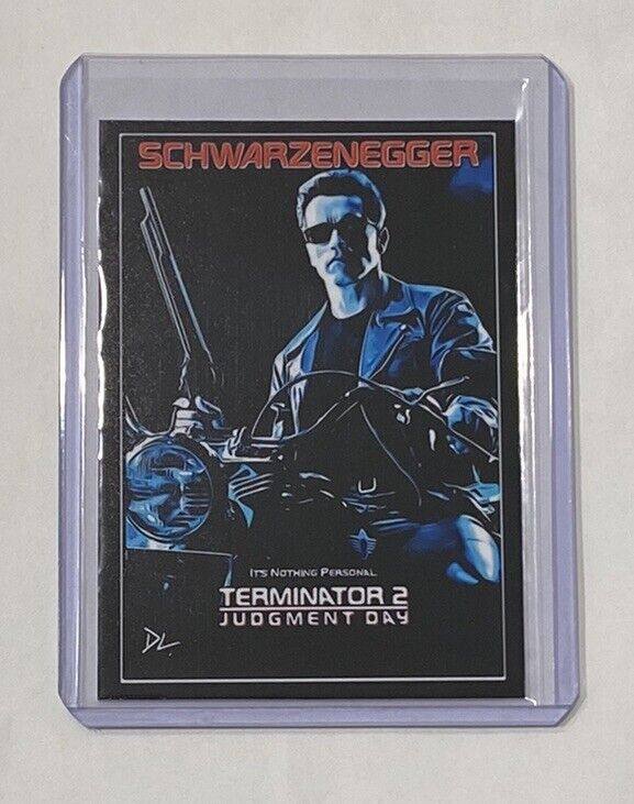 Terminator 2 Limited Edition Artist Signed “Judgement Day” Trading Card 3/10