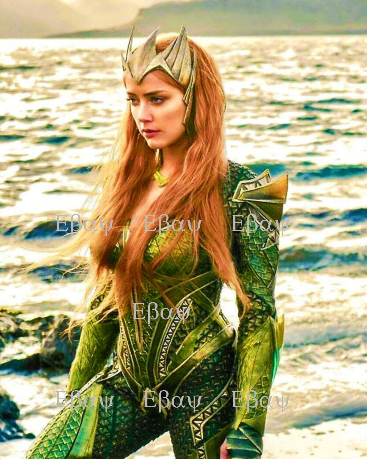 Amber Heard - Aquaman Actress 8X10 Photo Reprint