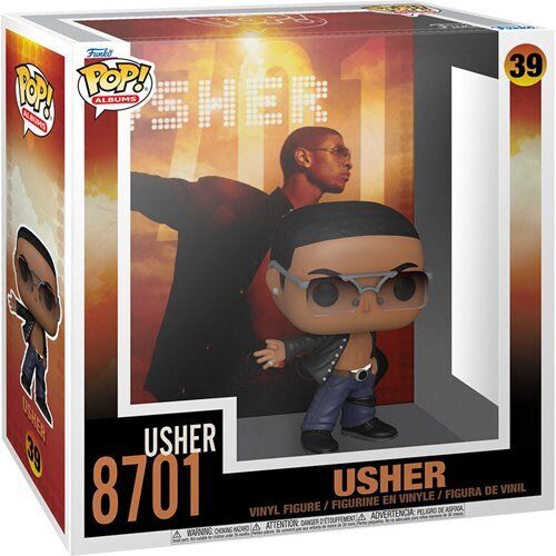 Usher 8701 Funko Pop Album Figure with Case #39