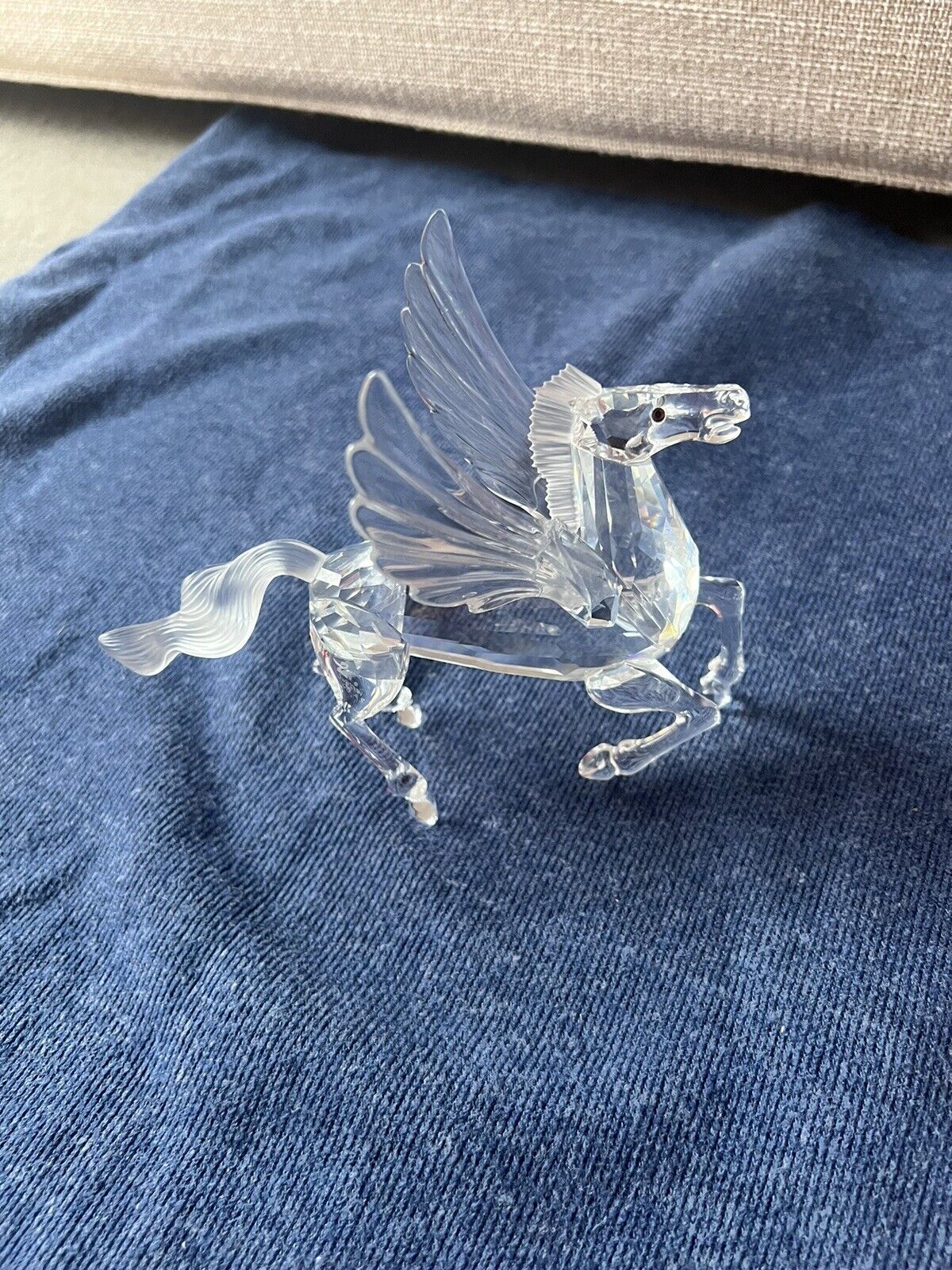 Swarovski Crystal Pegasus SCS Annual 1998 Fabulous Creatures Figurine Only
