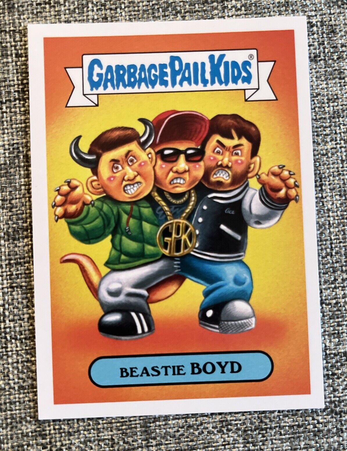 Garbage Pail Kids Beastie Boyd Beastie Boys Rap 2017 GPK