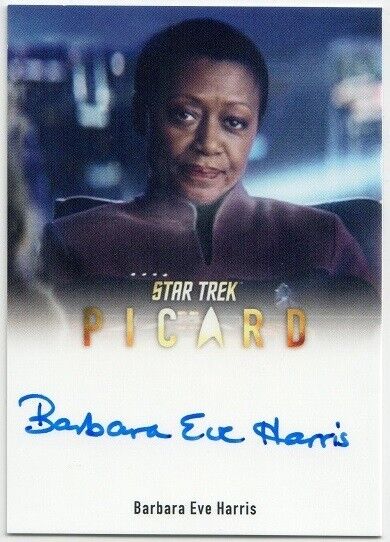 Star Trek: Picard - Season One - A52 Barbara Eve Harris as Captain Bosch - Auto