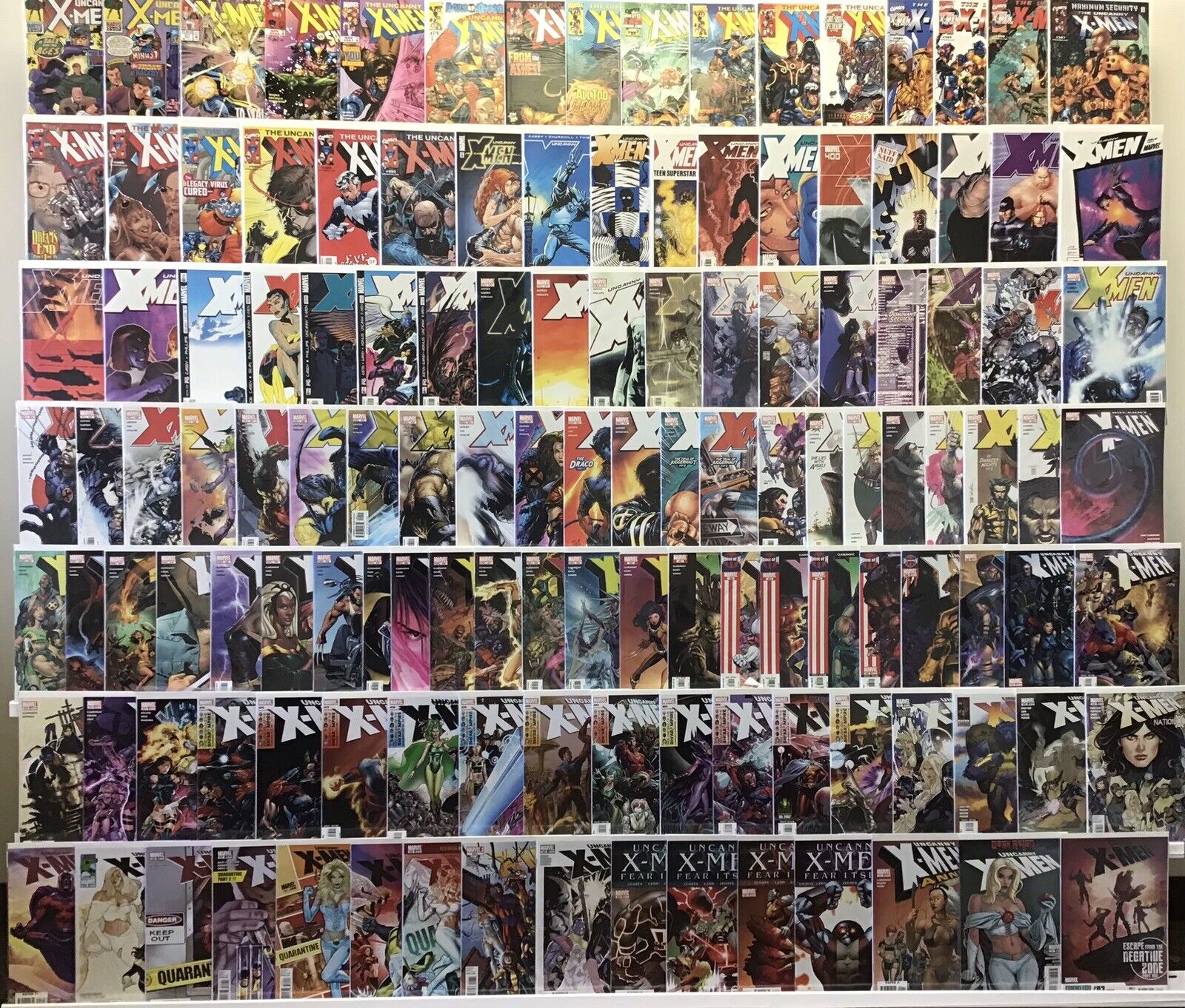 Marvel Comics - Uncanny X-Men 1st Series Run Lot - Comic Book Lot Of 130