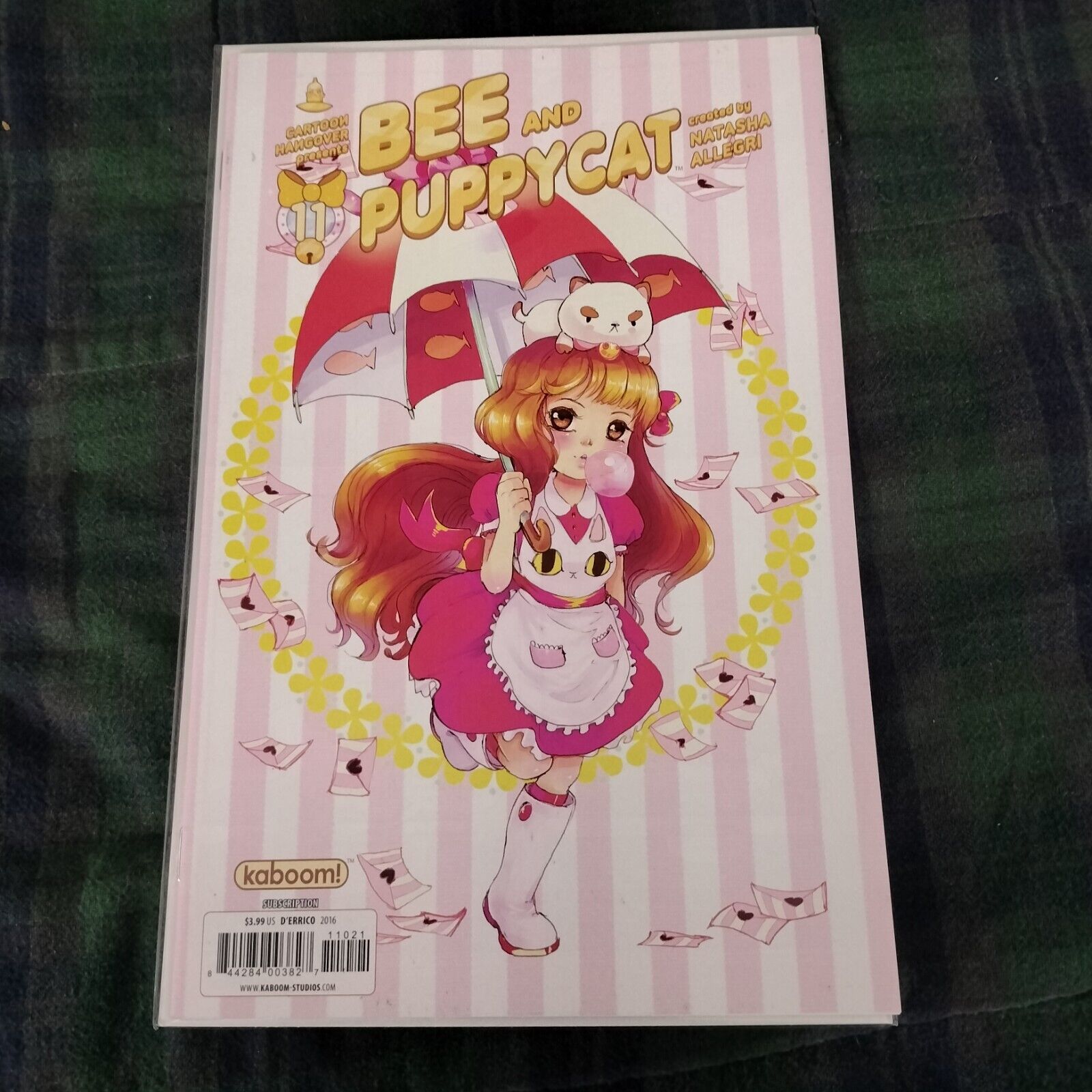 Bee and Puppycat #11B Variant Cover 2016 RARE Book Great Read