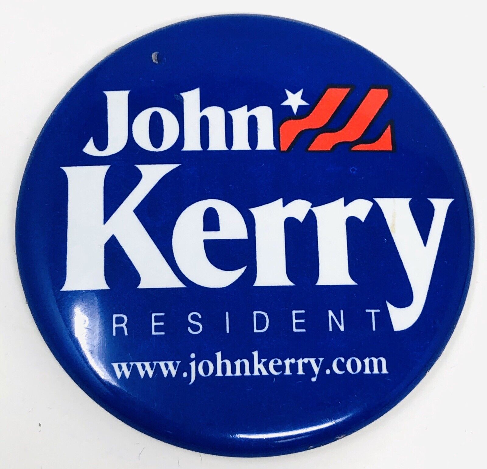 2004 John Kerry For President Political Pinback Campaign Button Memorabilia M21
