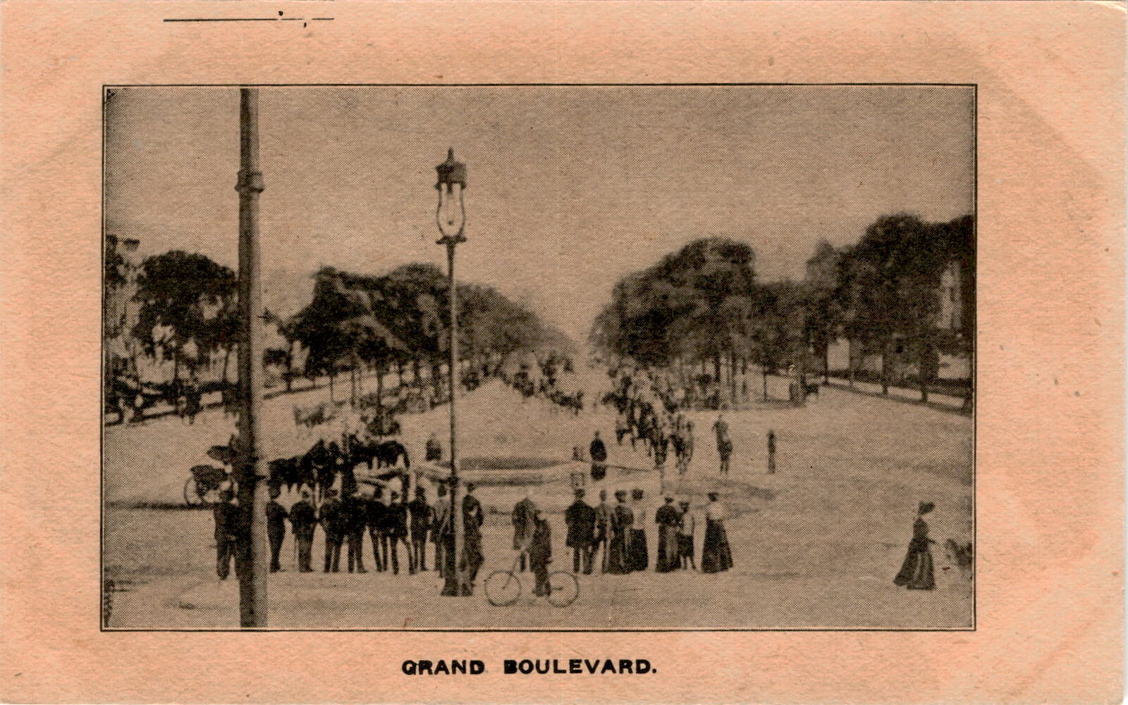 Grand Boulevard, Chicago, Detroit, St. Louis, United States, Canada, Postcard