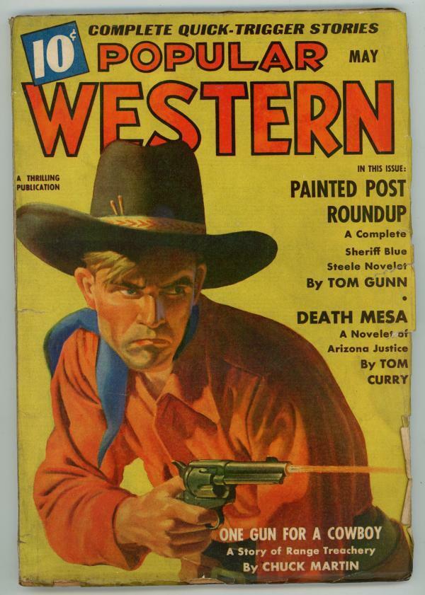 Popular Western May 1939 Tom Gunn