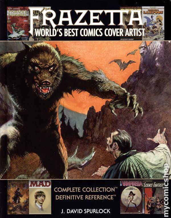 Frazetta World\'s Best Comics Cover Artist HC Definitive Reference #1-1ST NM 2024
