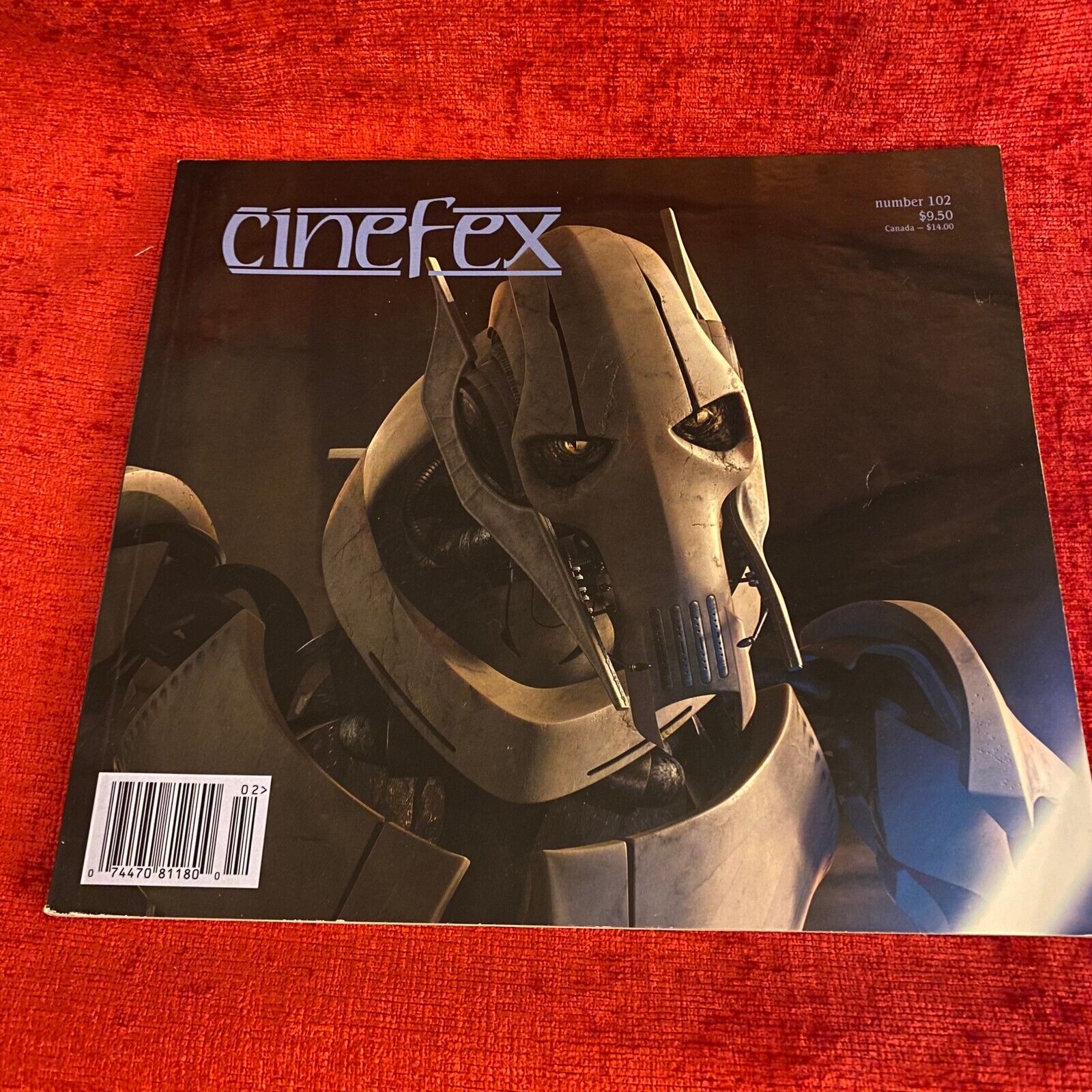 Cinefex Magazine March 2005 Issue 102 Constantine/Sin City/ Hitchhiker's Guide