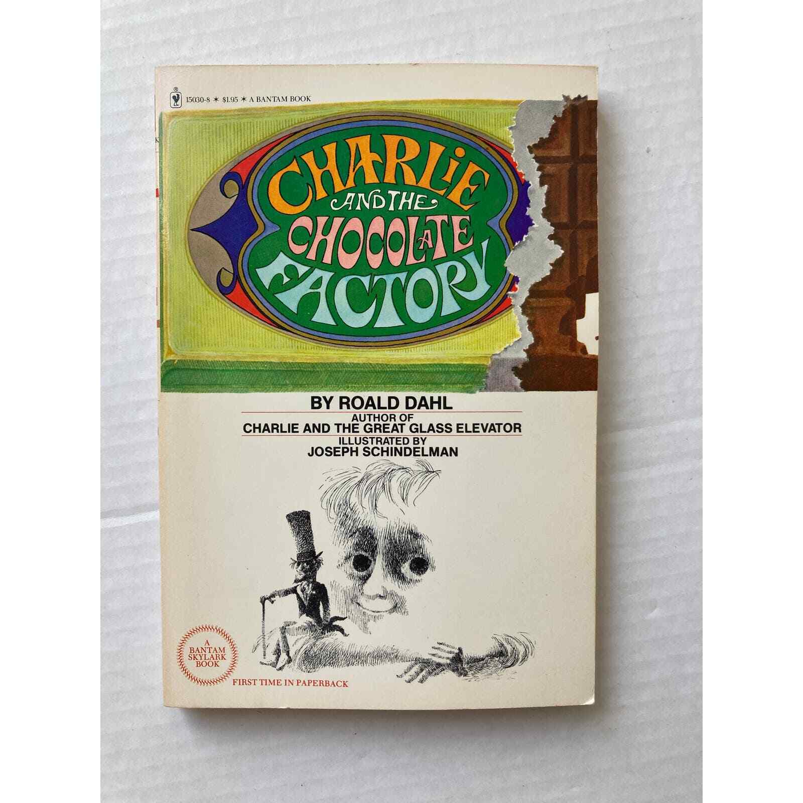 Charlie and the Chocolate Factory by Roald Dahl- Bantam Paperback 1964 Vintage
