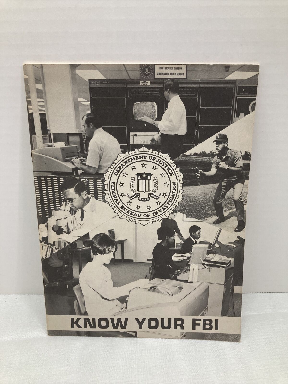 Vintage Know Your FBI Booklet 1974 Revised 10-74