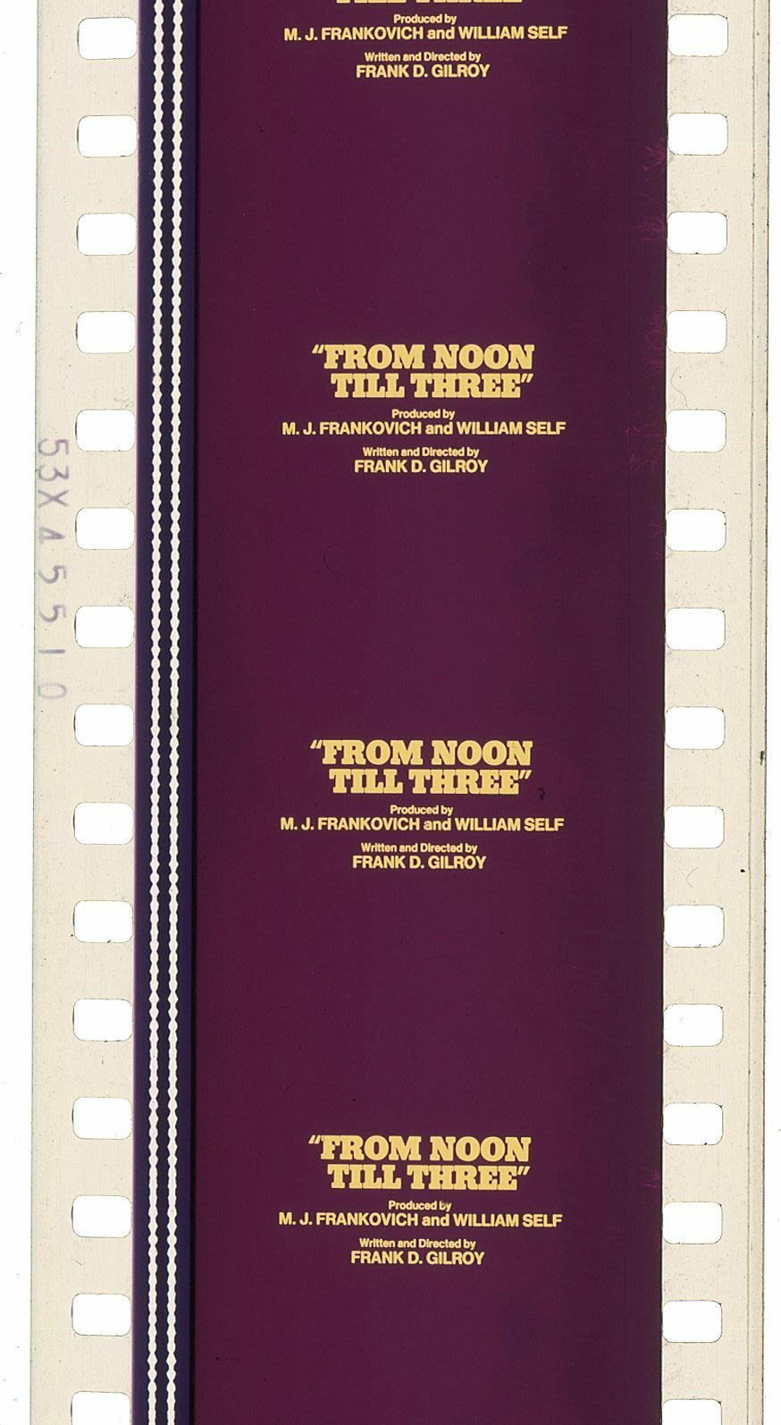 35mm Film Movie Trailer From Noon Till Three 1976 Charles Bronson For Sale Celebrity Cars Blog