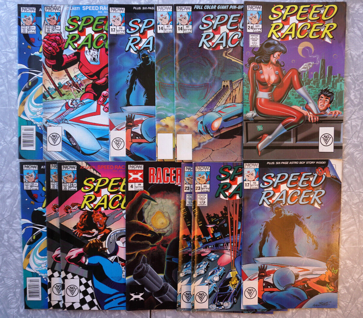SPEED RACER 1987 NOW COMICS 13 Issues RACER X EXCELLENT