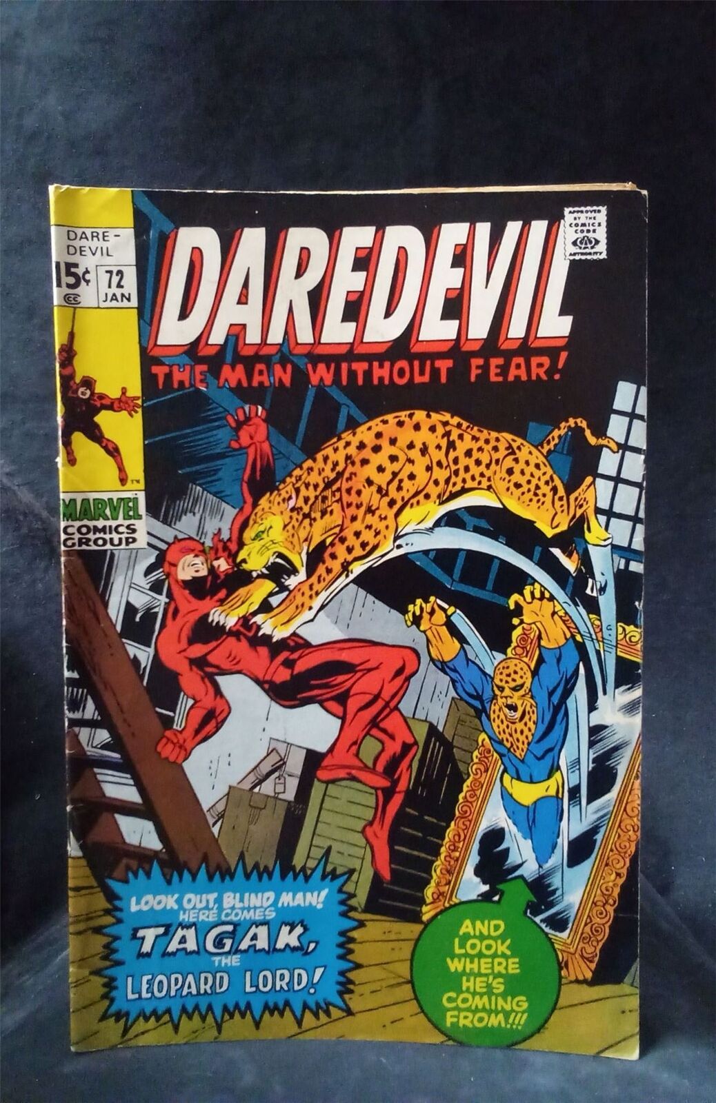 Daredevil #72 1971 Marvel Comics Comic Book 