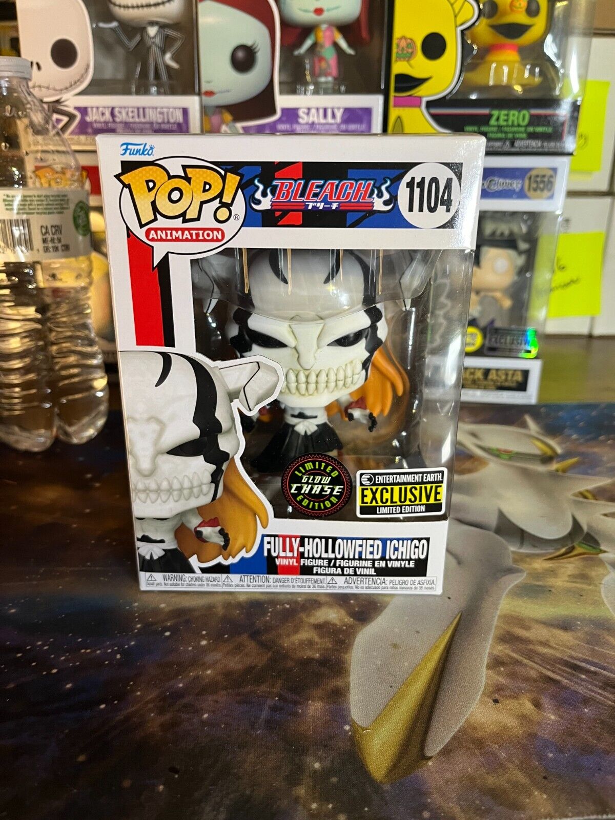 Funko Pop Fully-Hollowfied Ichigo #1104 CHASE EE-Exclusive W/SOFT PROTECTO