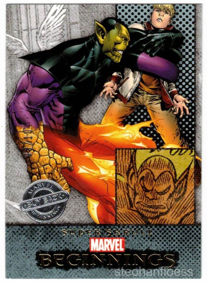 2022 Upper Deck Marvel Beginnings 2011 Buybacks #4 Super Skrull 03/10