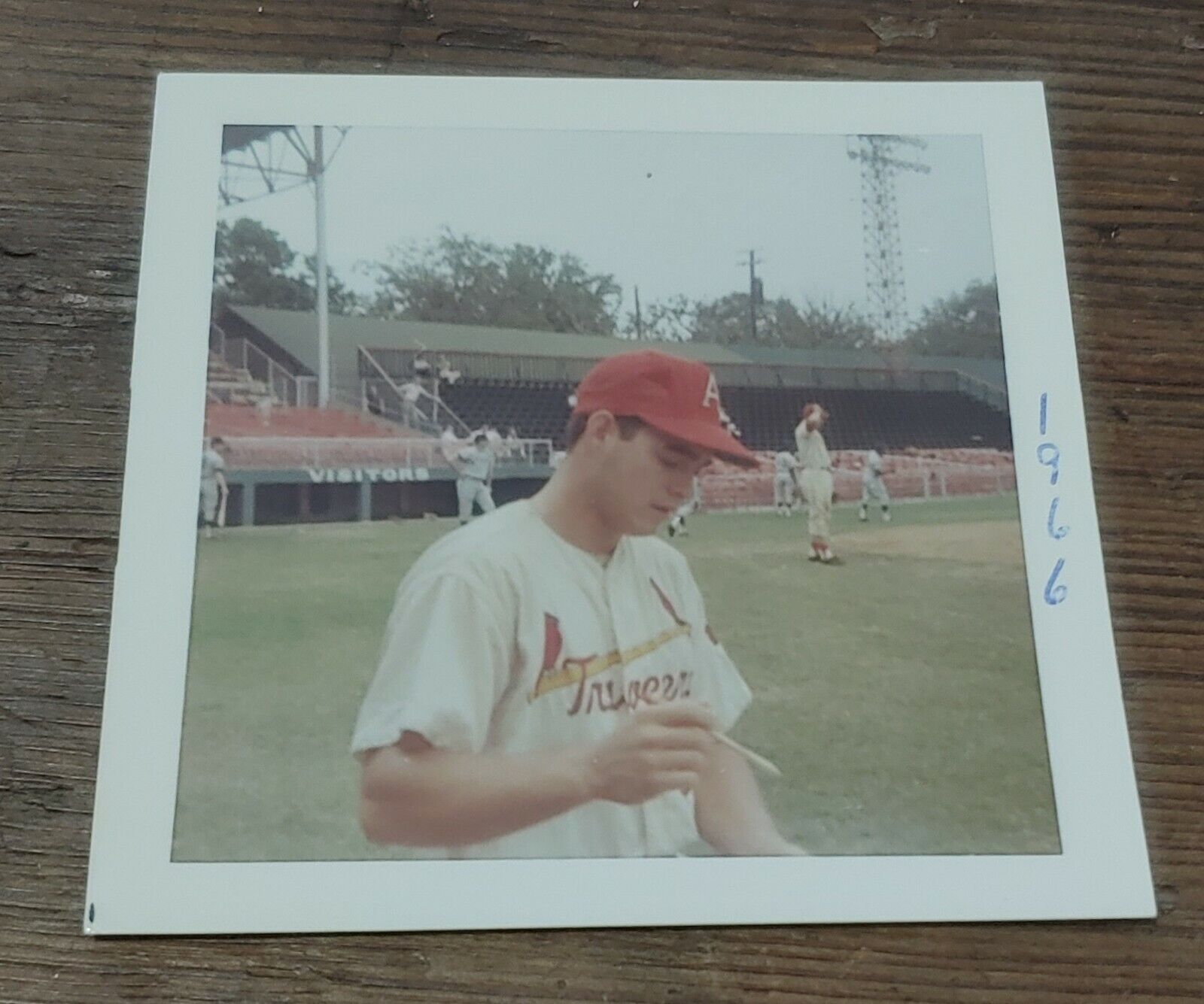 Original Minor St. Louis Baseball Photo 1966 Arkansas Travelers Kiki Rivera