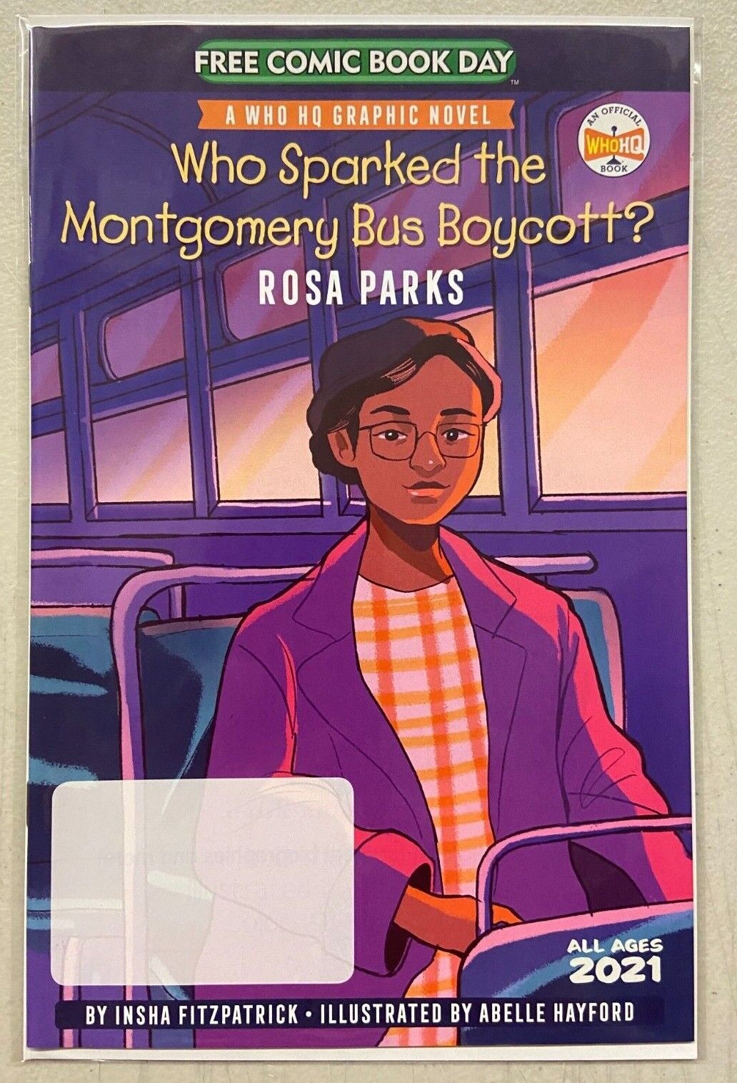 Who Sparked the Montgomery Bus Boycott? Rosa Parks FCB Free Comic Book Day 2021