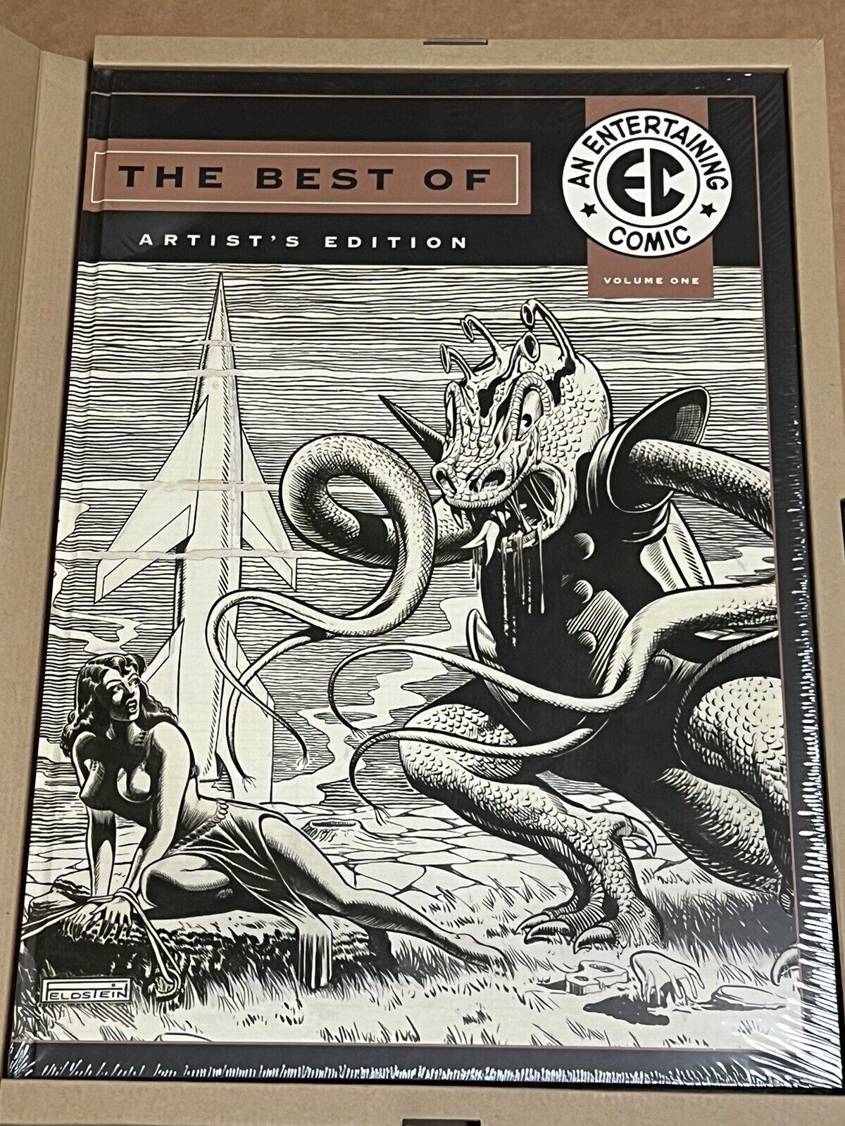 THE BEST OF EC ARTIST EDITION IDW VARIANT SIGNED BY AL FIELDSTEIN LIMITED TO 250