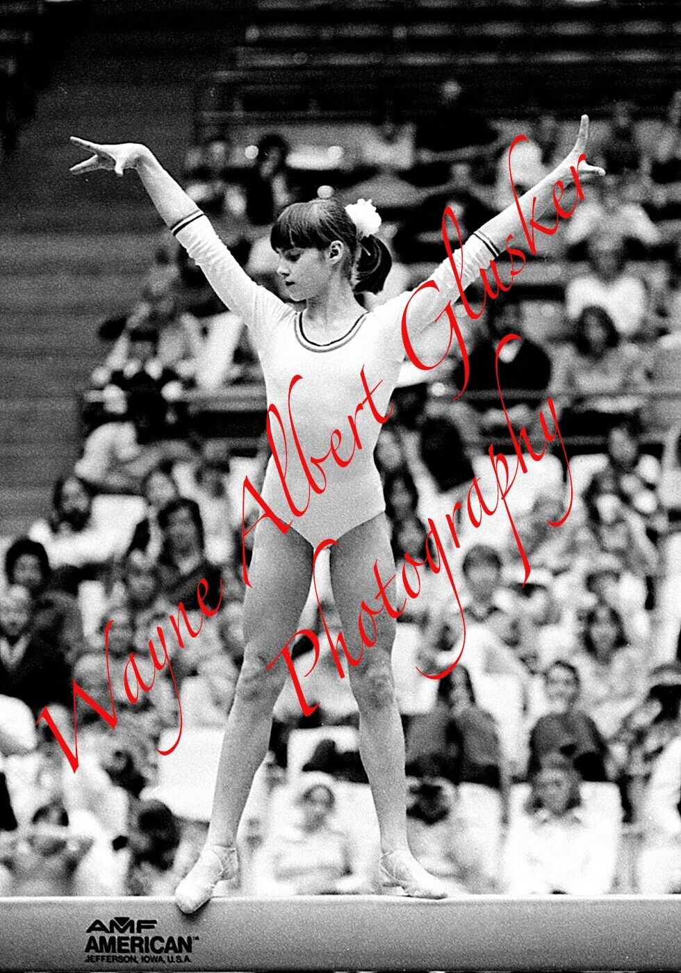 1976 Nadia Comaneci Gymnastics Photographs In Her 1st USA Competition  **