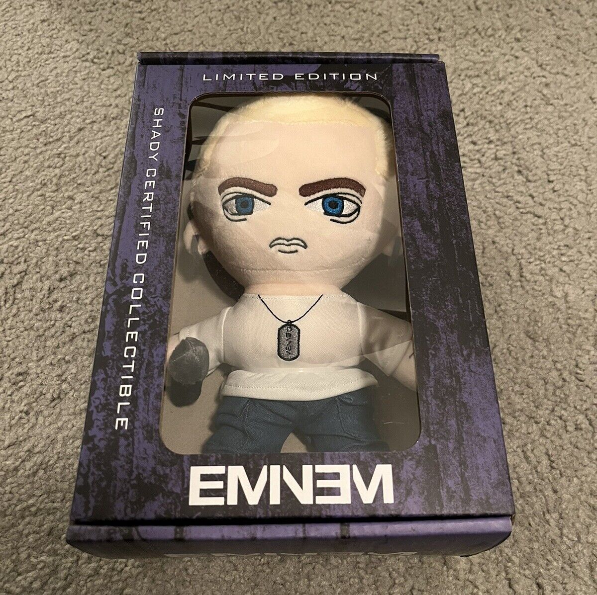 Eminem Plush Doll Slim Shady LP 25th Anniversary SSLP25 2024 New *SHIPS TODAY*