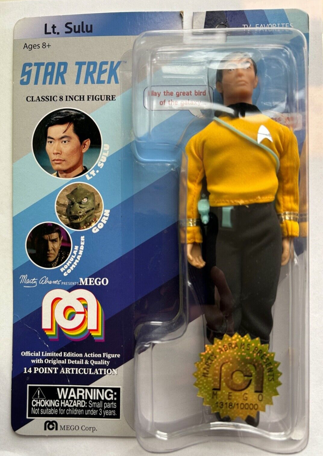 Lt. Sulu Star Trek Classic 8\