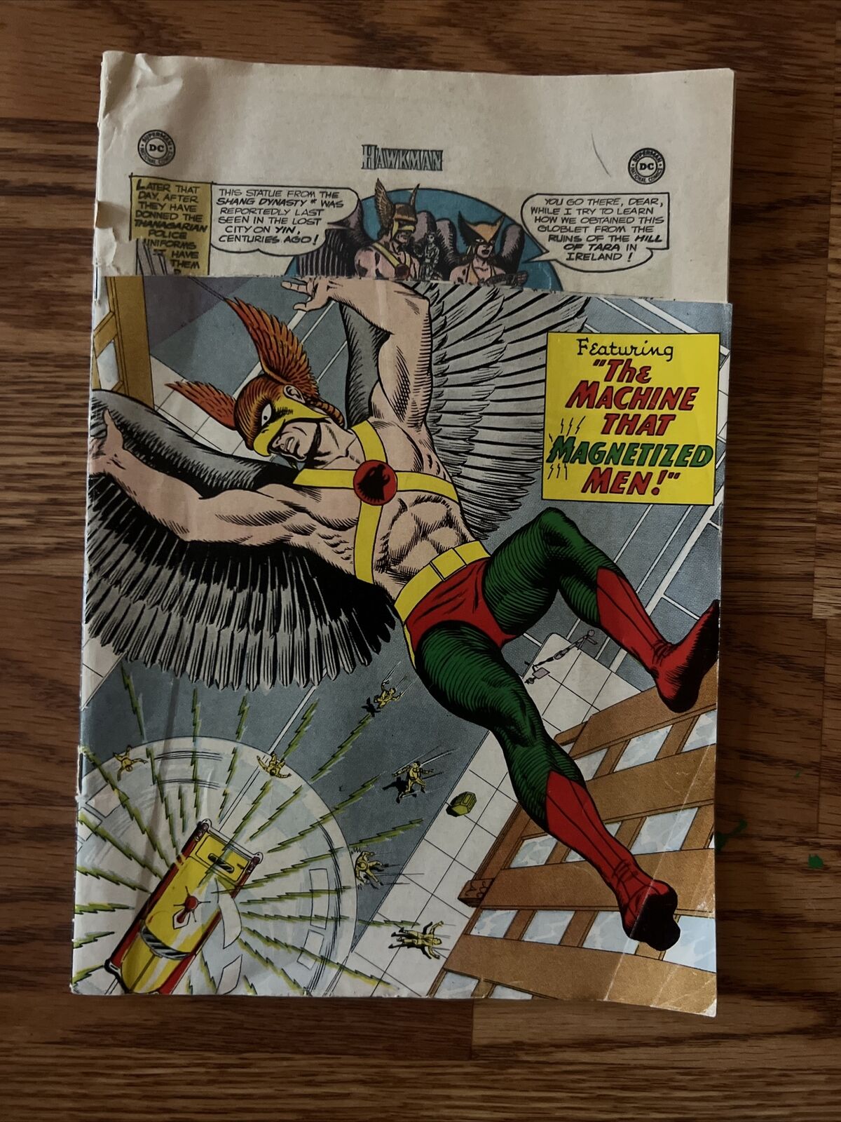 Hawkman 4 1964 comic 1st Zatanna remainder Silver Age comic