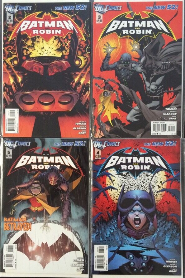 DC Comics Batman & Robin #0-23 NEW 52 (25 ISSUES, DC, 2011) NM 9.6+ 