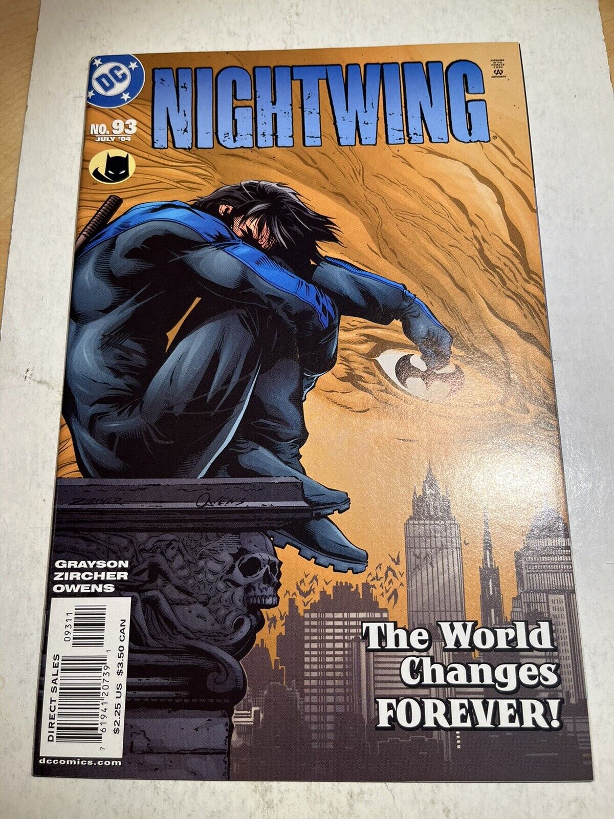 NIGHTWING #93 Minus Controversial Sexual Assault Issue Death of Blockbuster