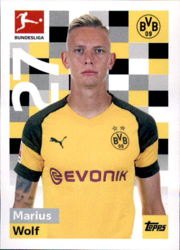 TOPPS Bundesliga 2018/2019 - sticker 59 - Marius Wolf