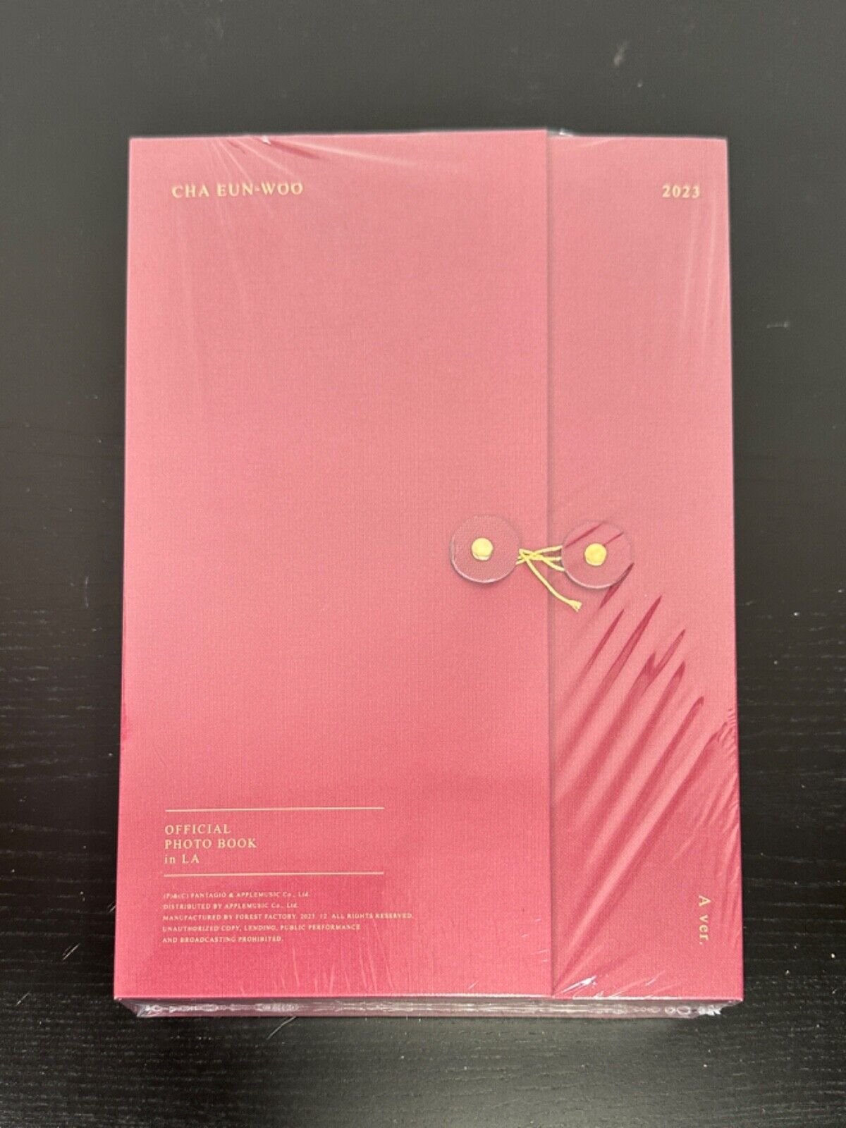 [BRAND NEW & SEALED] CHA EUN-WOO: 2023 Official Photobook in LA (A ver.)