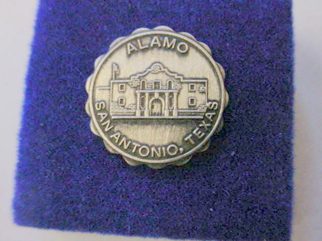 Vintage THE ALAMO Lapel Pin / Hat Pin ~ San Antonio Texas