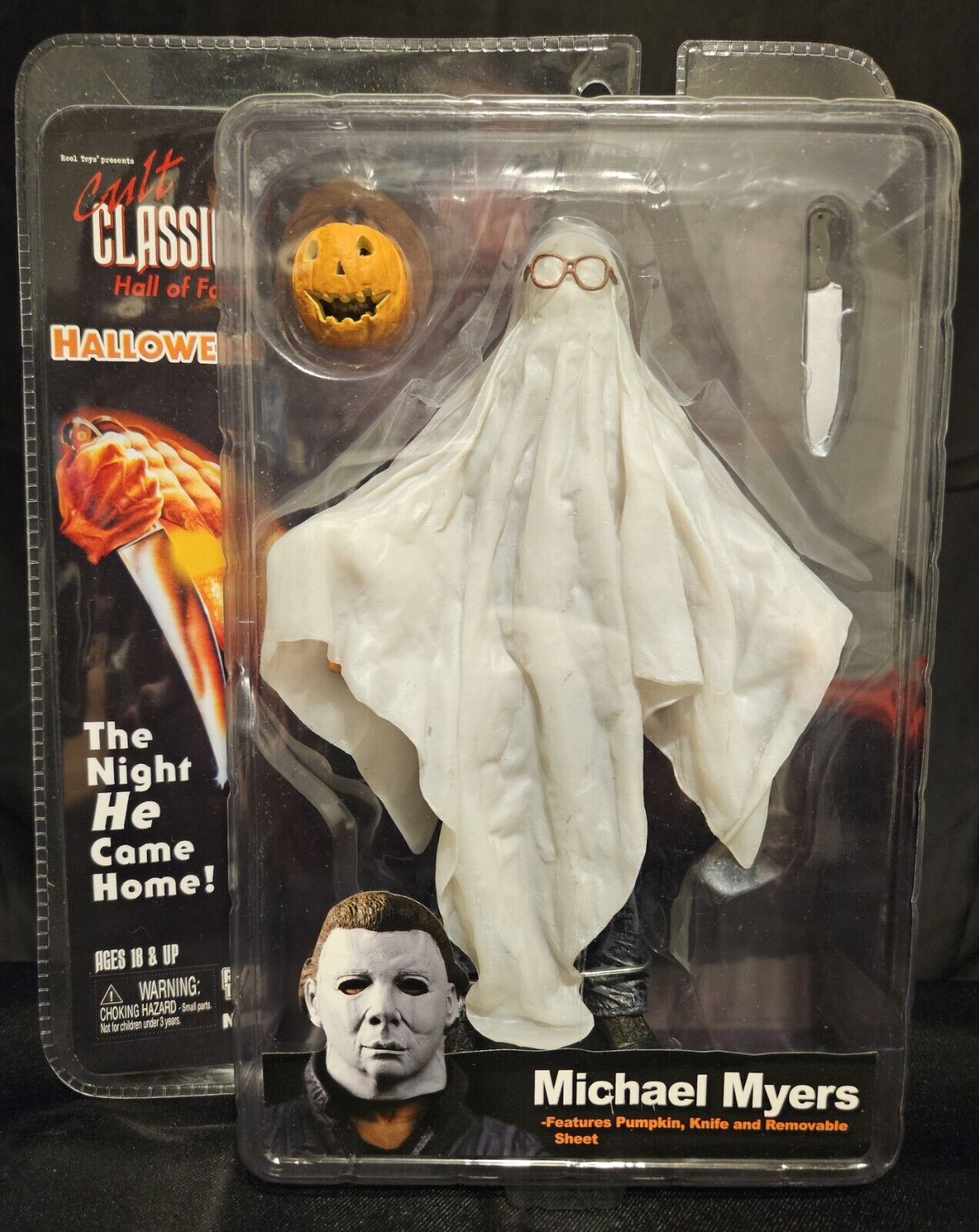 Halloween SEALED/Ultra RARE Michael Myers w/ GHOST SHEET 2008 NECA Action Figure