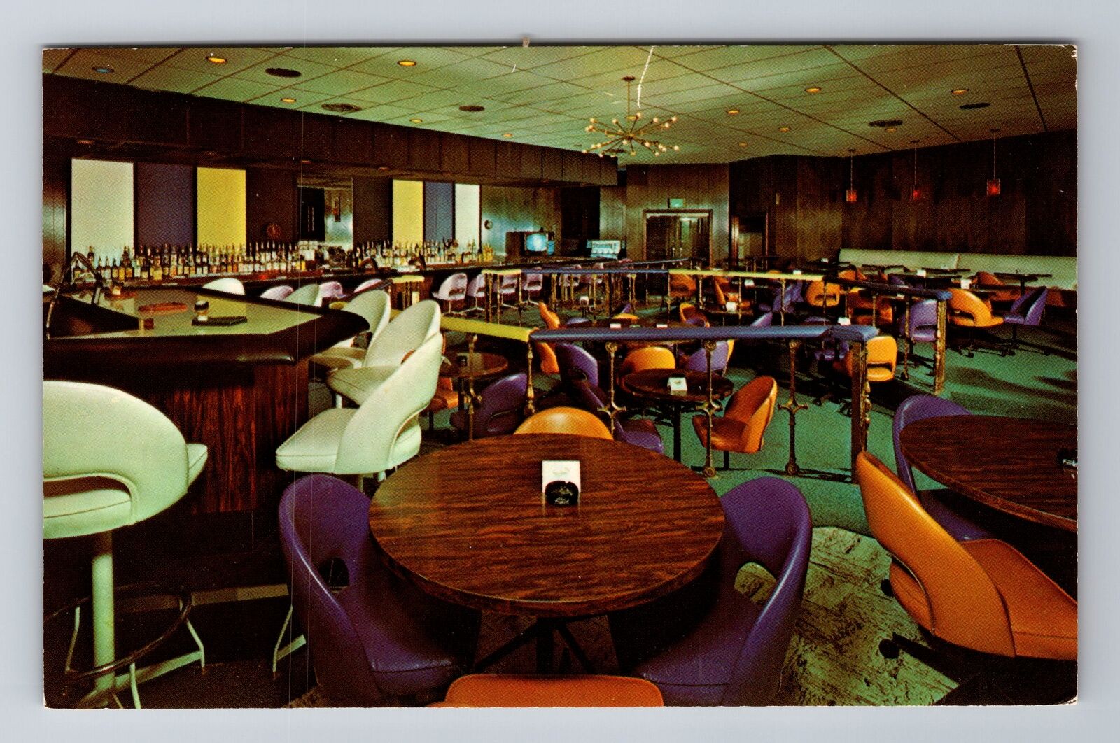 Highland Park, MI-Michigan, Mr. D\'s Cocktail Lounge c1960, Vintage Postcard