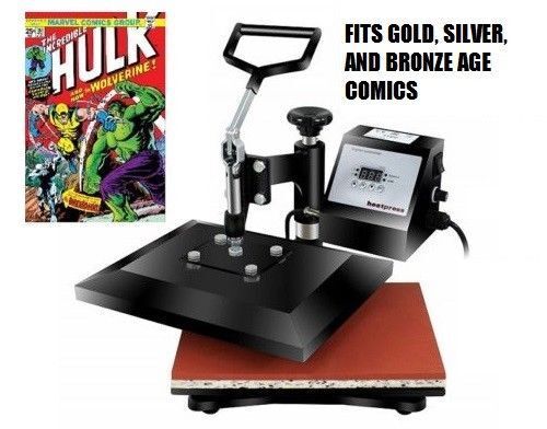 NEW Comic Book Heat Press Improve Your Comics Grades Golden Silver Bronze Age 