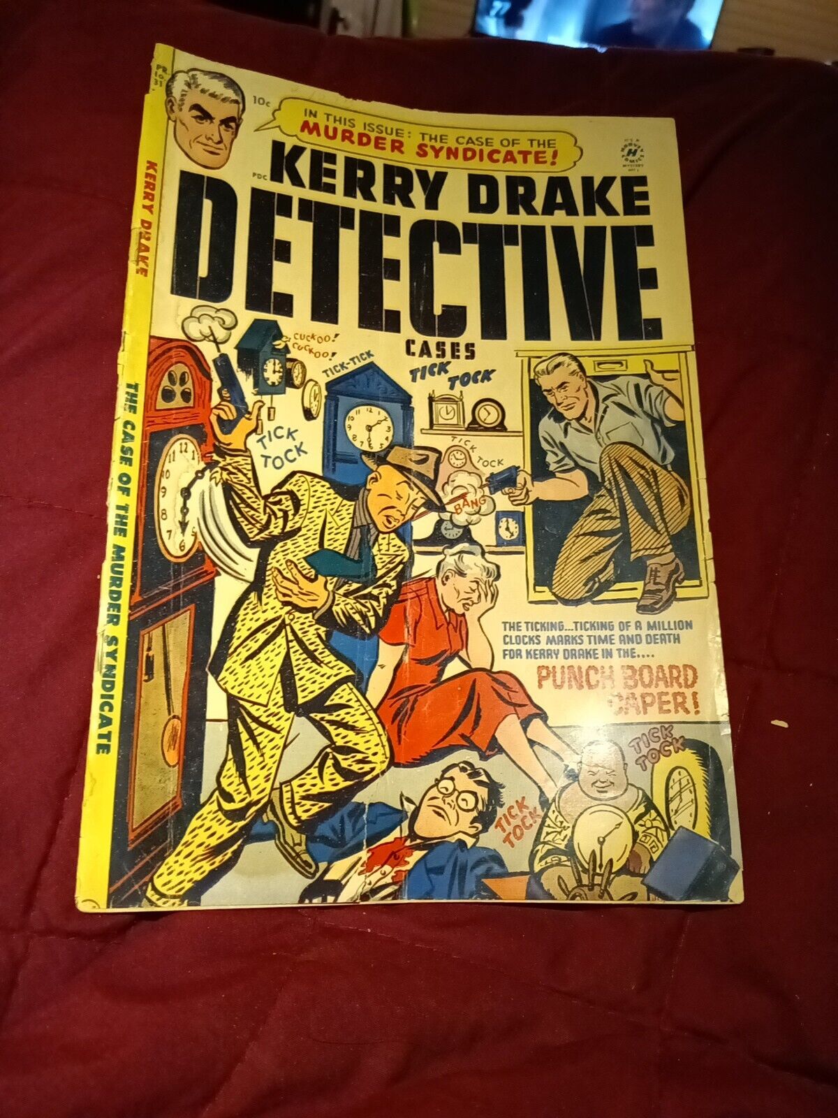 KERRY DRAKE DETECTIVE CASES #31 APRIL 1950 HARVEY COMICS Golden Age Crime Book