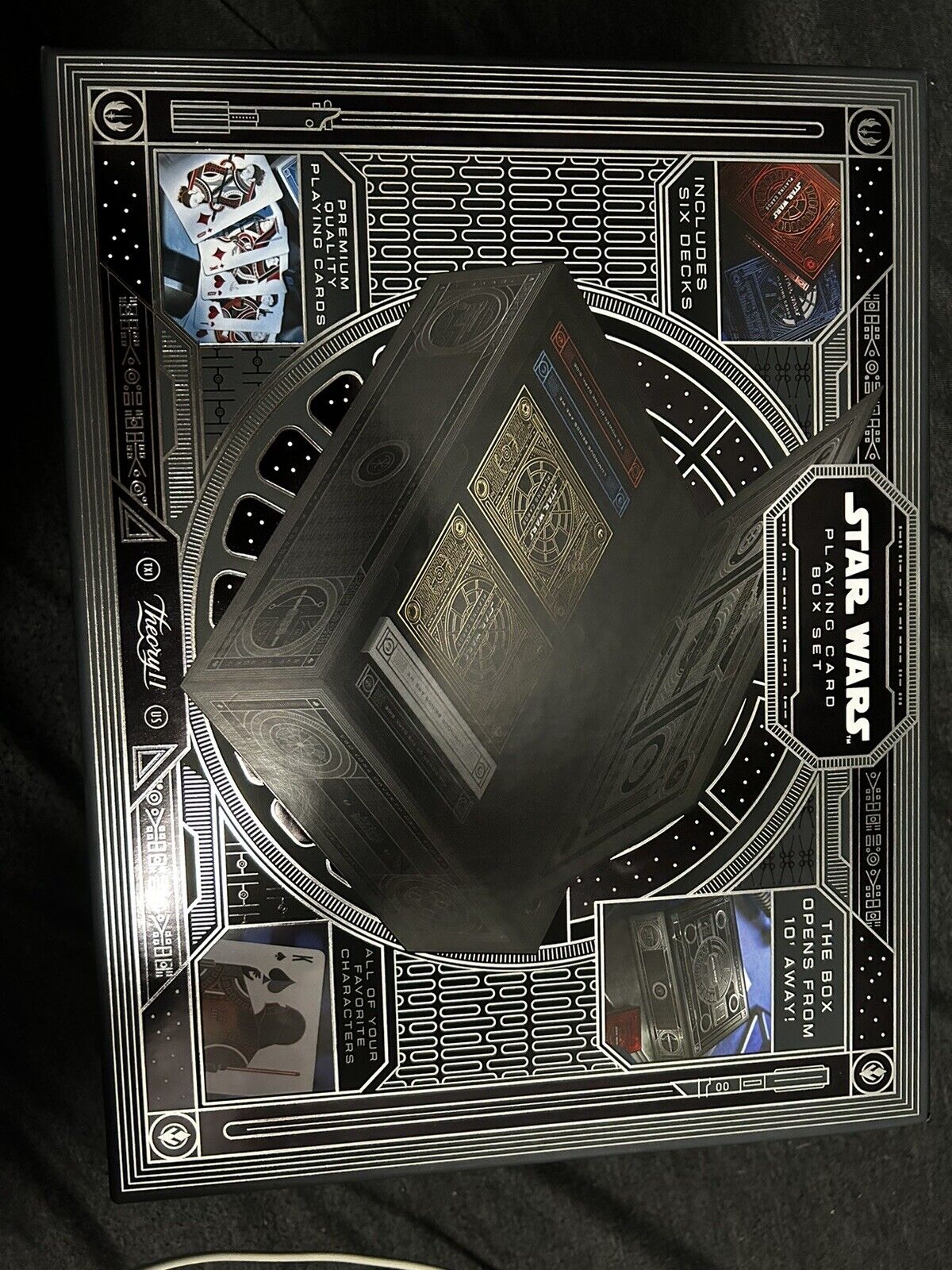 star wars poker Box  Theory 2 With Poker Cards Never Been Opened