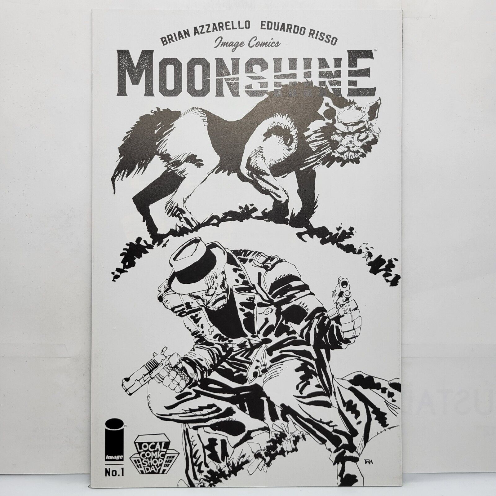Moonshine #1 LCSD 2016  Variant Frank Miller Black & White Cover 2016