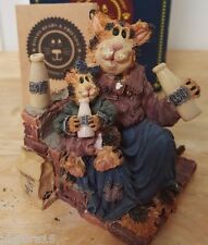 Boyds Bear The Purrstone Collection Momma Craftycat With Lil Sipper Got Cream picture