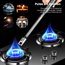 Electric Lighter USB Rechargeable Dual Arc Flameless Windproof Electric Plasma picture